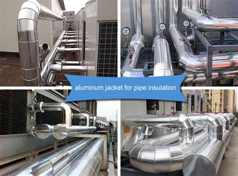 metal fabrication tear resistant jacket|astm f955 aluminum jacket.